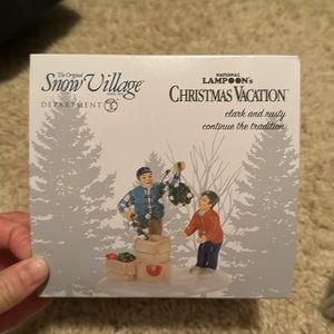 Department 56 Snow Village Clark and Rusty